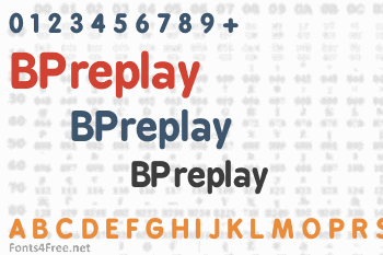 BPreplay Font