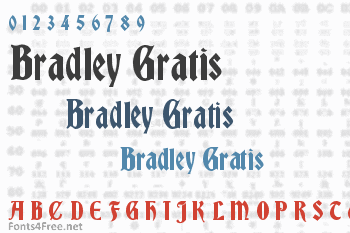 Bradley Gratis Font