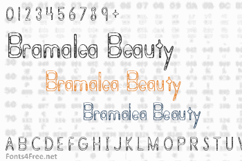 Bramalea Beauty Font