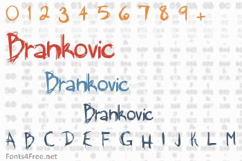 Brankovic Font