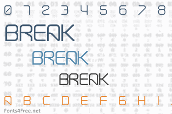 Break Font