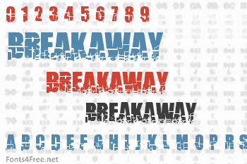 Breakaway Font