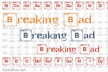 Breaking Bad Font