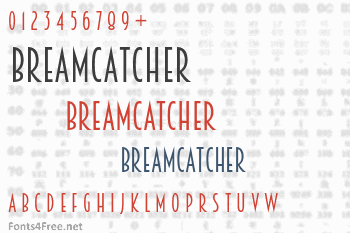 Breamcatcher Font