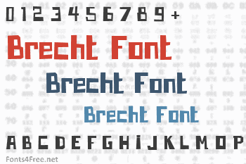 Brecht Font