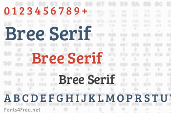 Bree Serif Font