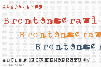 BrentonscrawlType Font