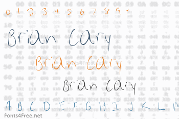 Brian Cary Font