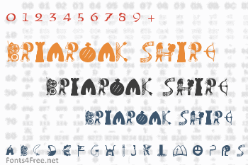 Briaroak Shire Font