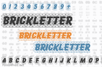 Brickletter Font