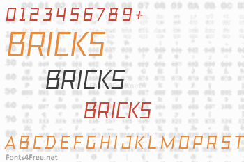 Bricks Font