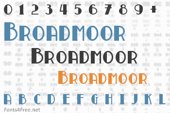 Broadmoor Font