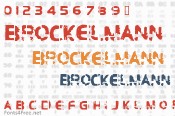 Brockelmann Font