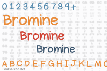 Bromine Font