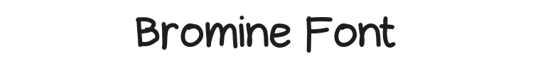 Bromine Font