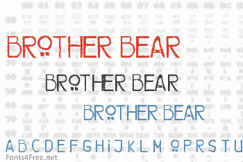 Brother Bear Font