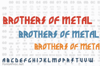 Brothers of Metal Font