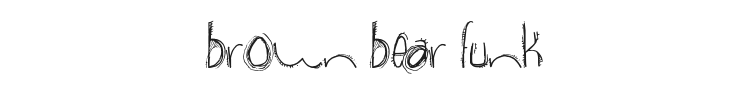 Brown Bear Funk Font