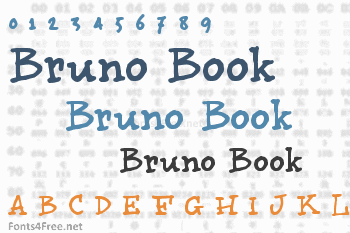 Bruno Book Font