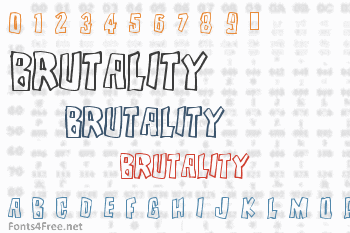 Brutality Font