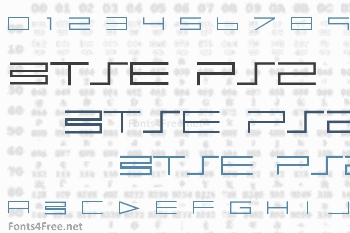 BTSE PS2 Font