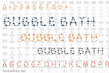 Bubble Bath Font