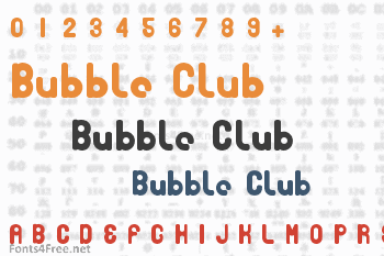 Bubble Club Font