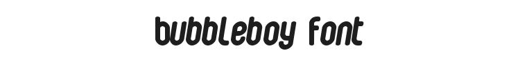 Bubbleboy Font