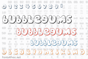 Bubblegums Font