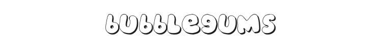 Bubblegums Font