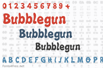 Bubblegun Font