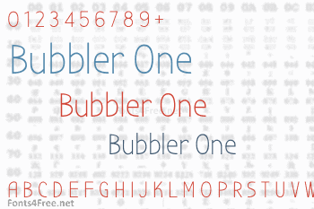 Bubbler One Font