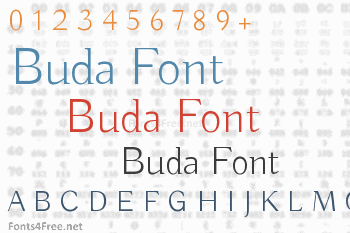 Buda Font