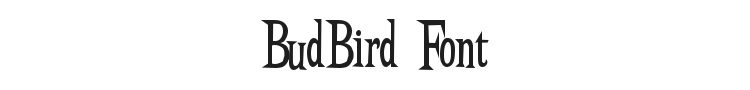 BudBird Font