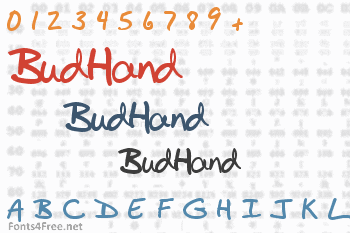 BudHand Font