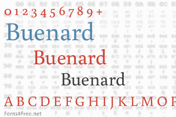 Buenard Font