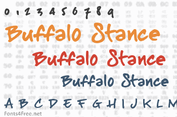 Buffalo Stance Font