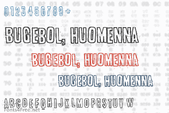 Bugebol, huomenna Font