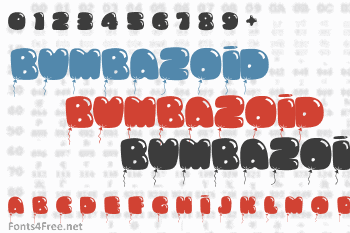 Bumbazoid Font