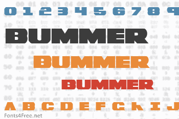 Bummer Font