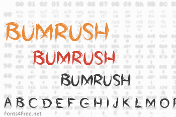 Bumrush Font