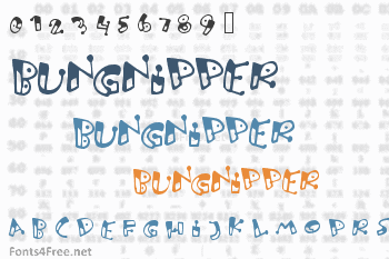 Bungnipper Font