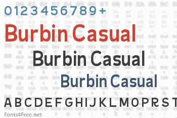 Burbin Casual Font