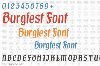 Burgfest Font