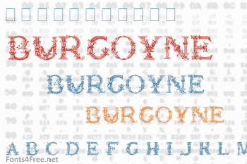 Burgoyne Initials Font