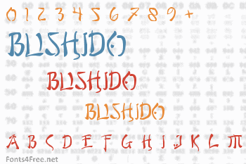 Bushido Font