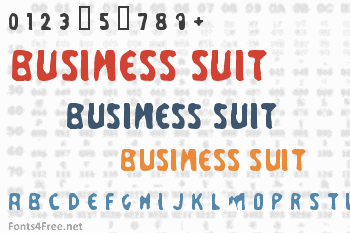 Business Suit Font