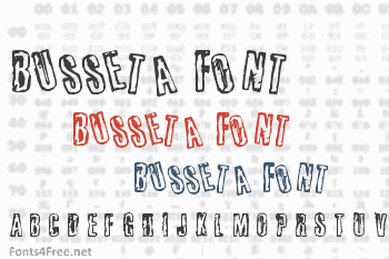 Busseta Font