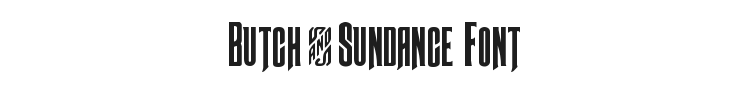 Butch & Sundance Font