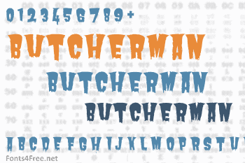 Butcherman Font